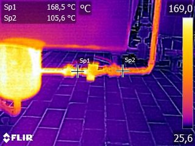 Imagem ilustrativa de Termografia mecânica industrial